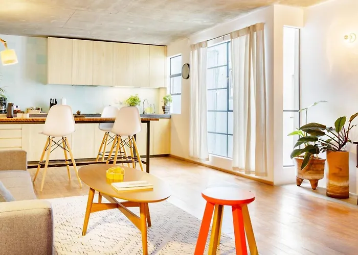 Chic And Minimalist Loft Mexico City