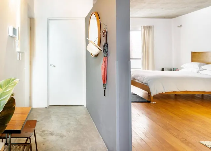 Chic And Minimalist Loft Apartment Mexico City